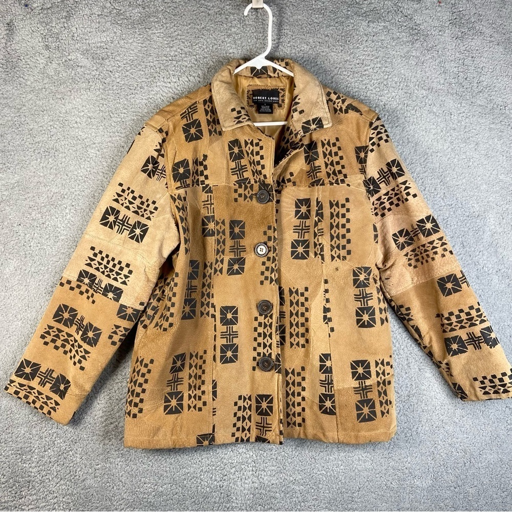 Robert Louis 100% Suede Jacket Size Large